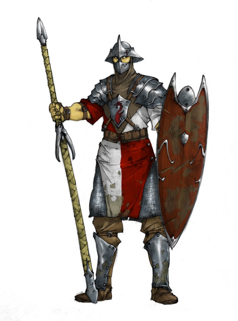 Paladinat fantassin coul bis